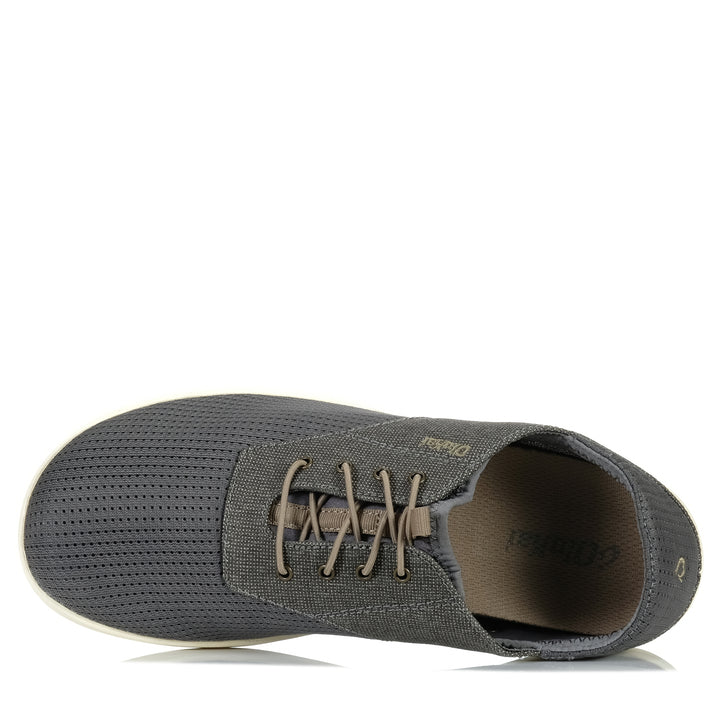 OluKai Nohea Moku Charcoal Clay Mens Shoes