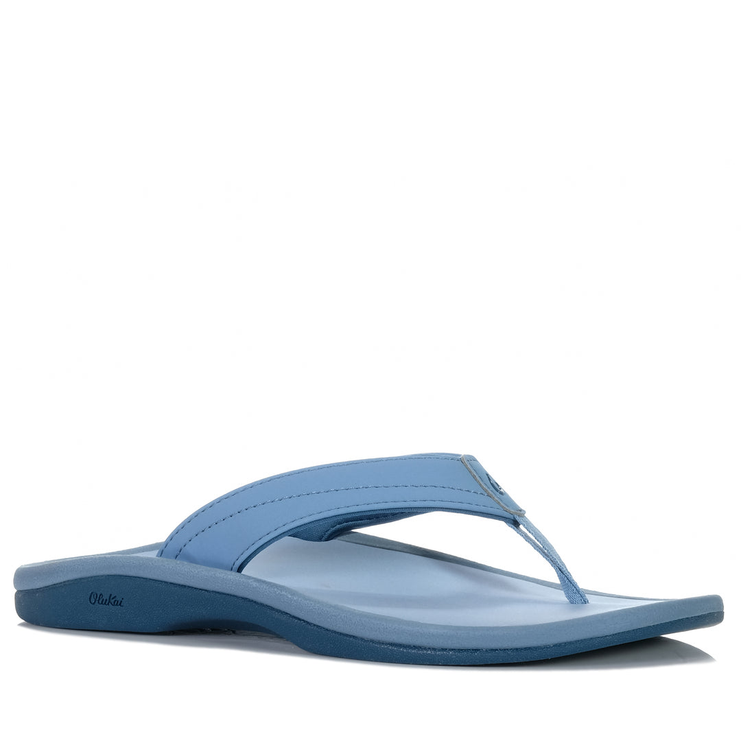 OluKai Ohana Womens Trench Blue Womens Sandals