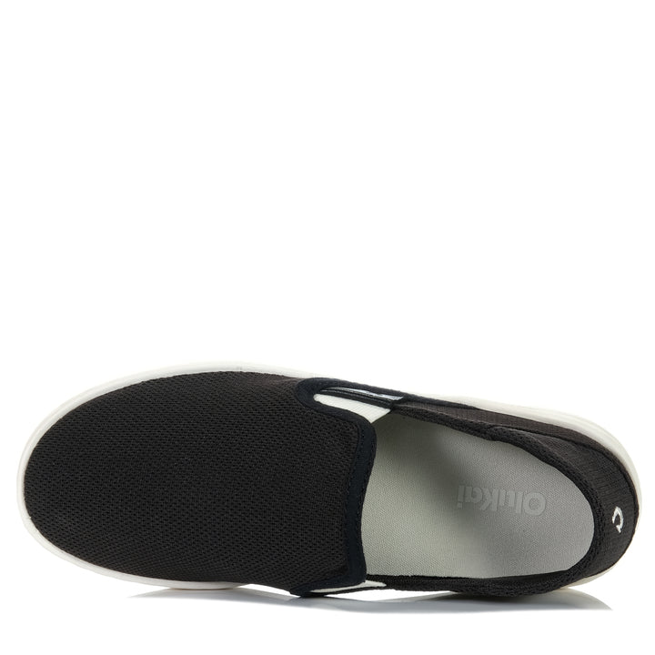 OluKai Pehuea Black Womens Shoes