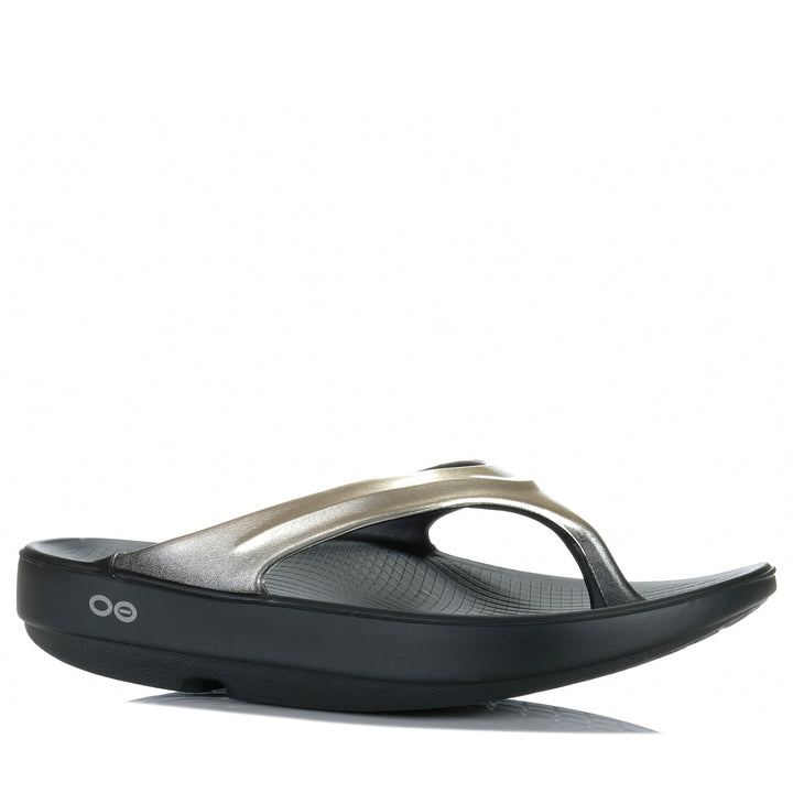 Oofos OOlala Latte/Natural Womens Sandals