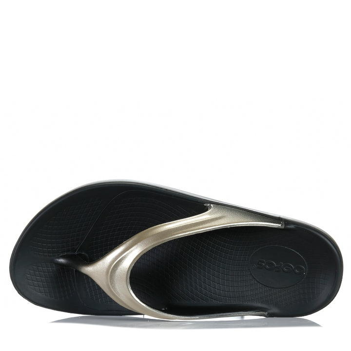 Oofos OOlala Latte/Natural Womens Sandals