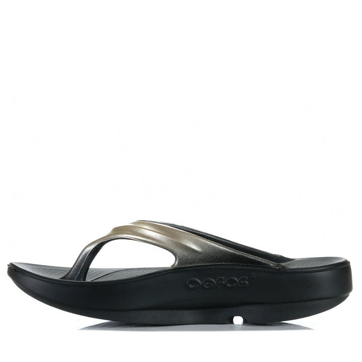 Oofos OOlala Latte/Natural Womens Sandals