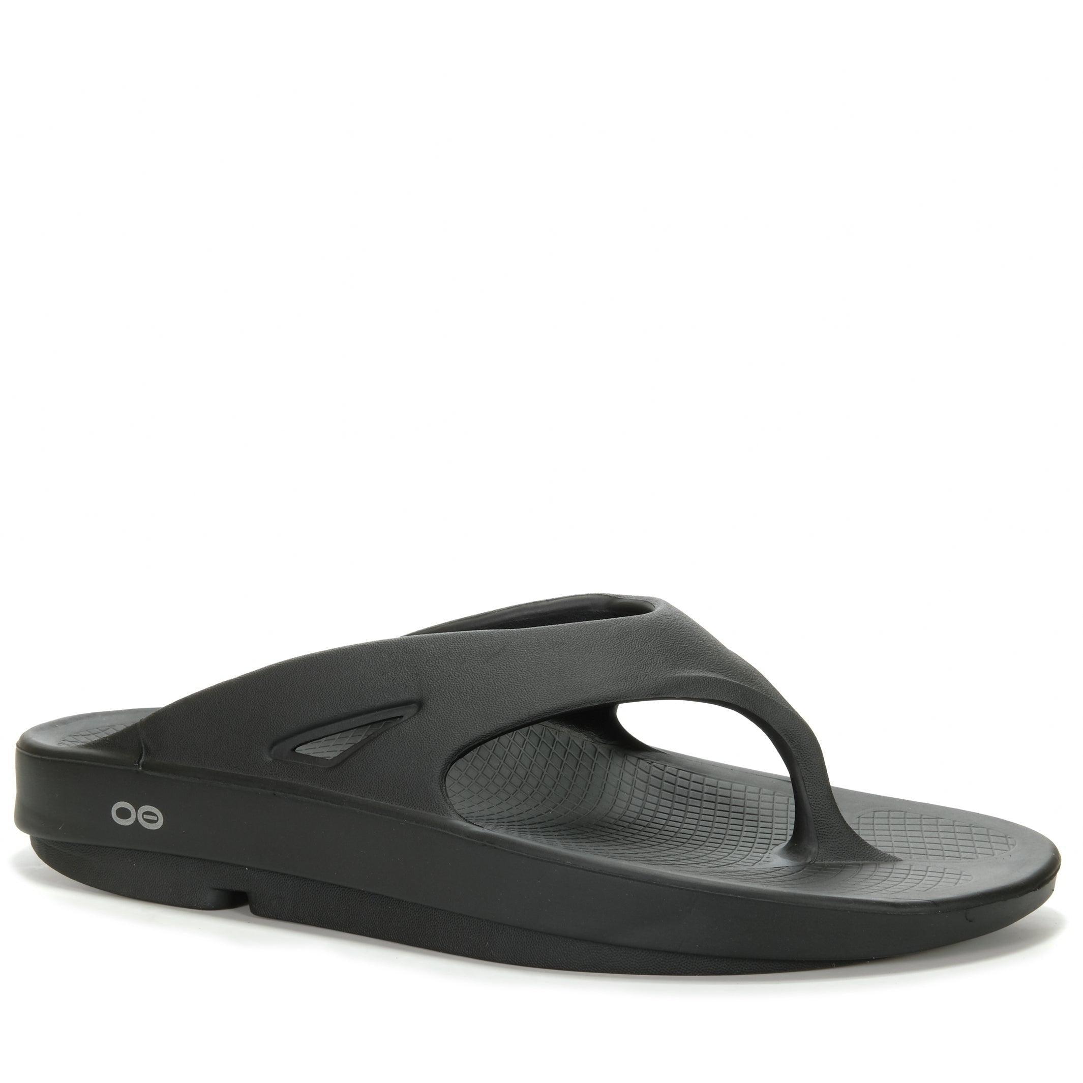 Oofos OOriginal Thong Black Frames Footwear