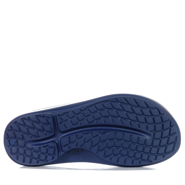 Oofos OOriginal Thong Navy, 10 US, 11 US, 12 US, 13 US, 8 US, blue, jandals, mens, oofos, sandals