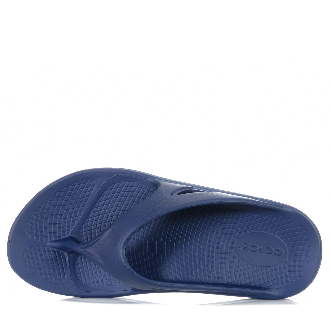 Oofos OOriginal Thong Navy, 10 US, 11 US, 12 US, 13 US, 8 US, blue, jandals, mens, oofos, sandals