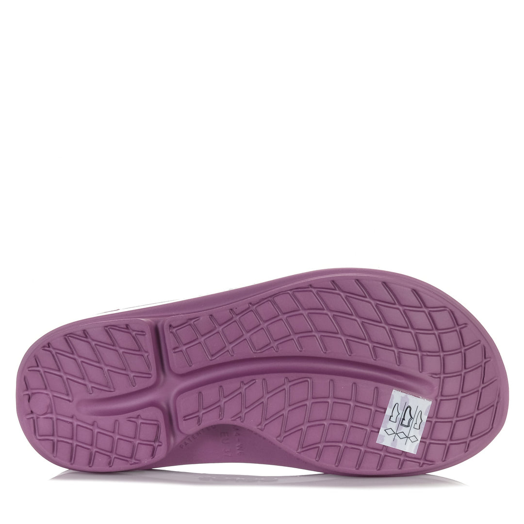 Oofos OOriginal Thong Plum, 10 US, 11 US, 6 US, 7 US, 8 US, 9 US, flats, jandals, oofos, pink, sandals, womens