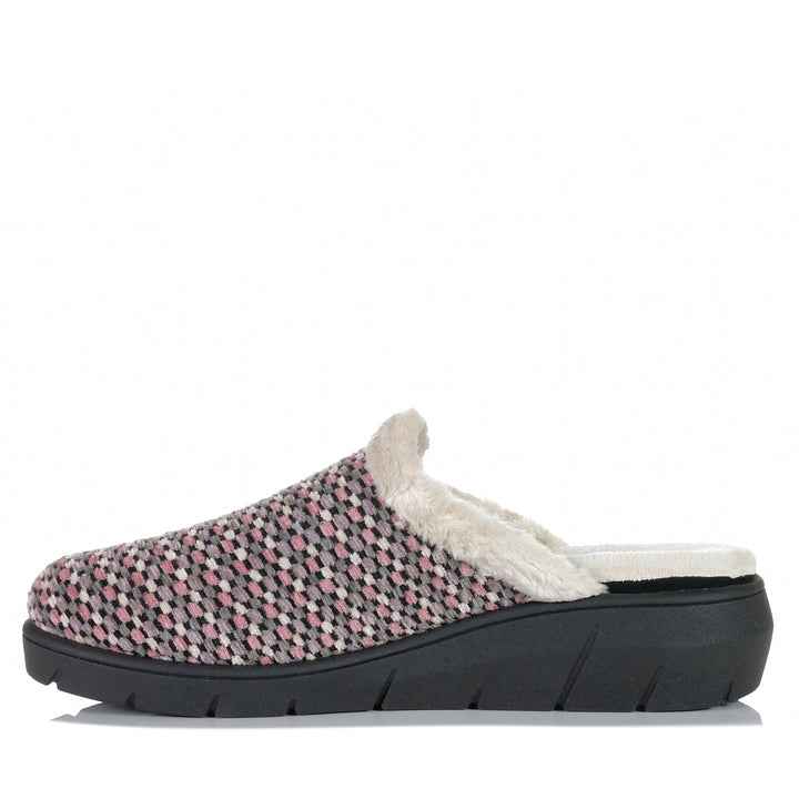 Pluma Flex R14216 Malva Womens Slippers