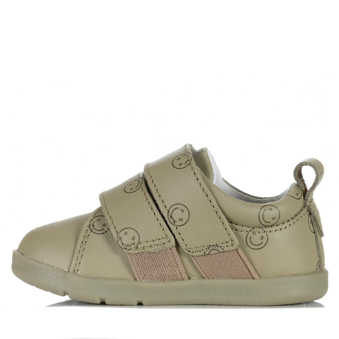 Pretty Brave Brooklyn Sage Smiley Toddler Shoes