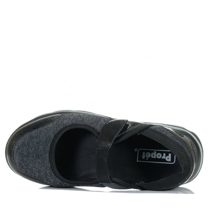 Propet Onalee Grey/Black 2E Width Womens Shoes