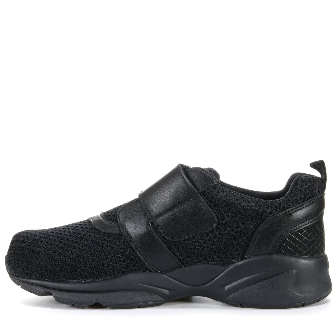 Propet Stability X Strap Black 5E Wide Mens Sports
