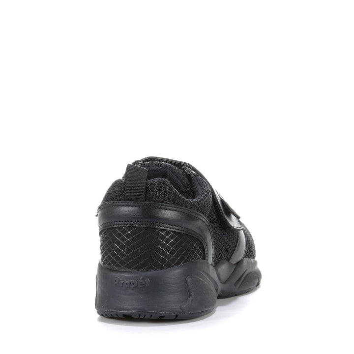 Propet Stability X Strap Black 5E Wide Mens Sports