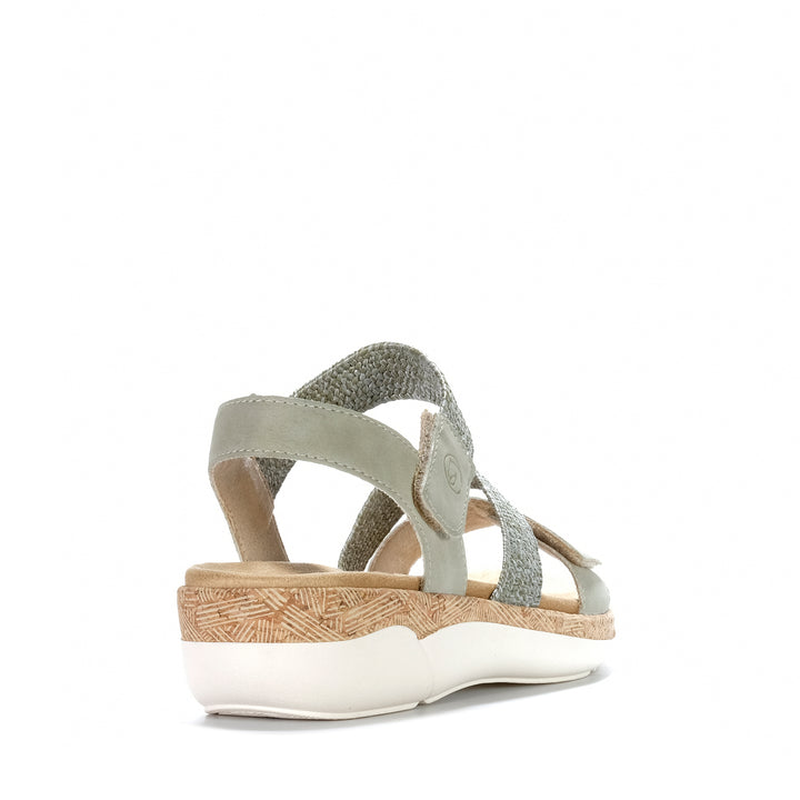 Remonte By Rieker Halo R6861/52 Green Womens Sandals