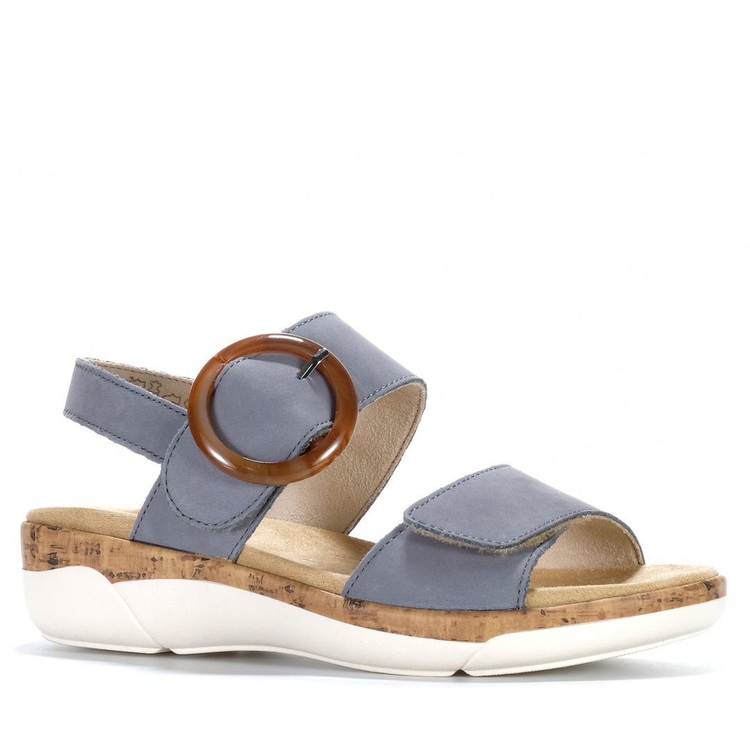 Remonte By Rieker Hayley R6853/14 Blue Womens Sandals