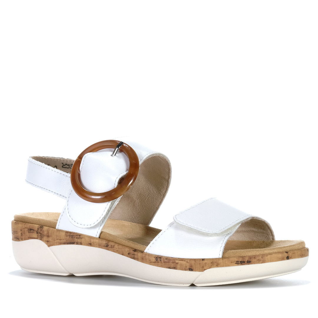 Remonte By Rieker Hayley R6853/80 White Womens Sandals