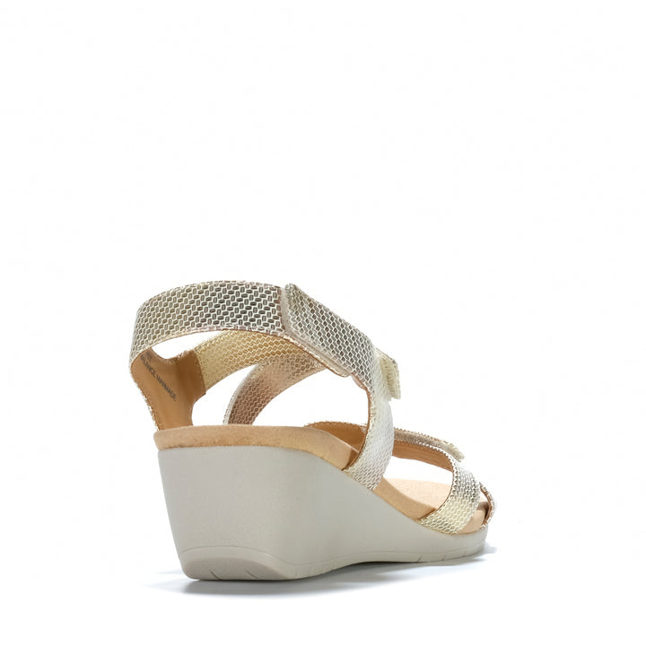 Revere Casablanca Metallic Interest Womens Sandals