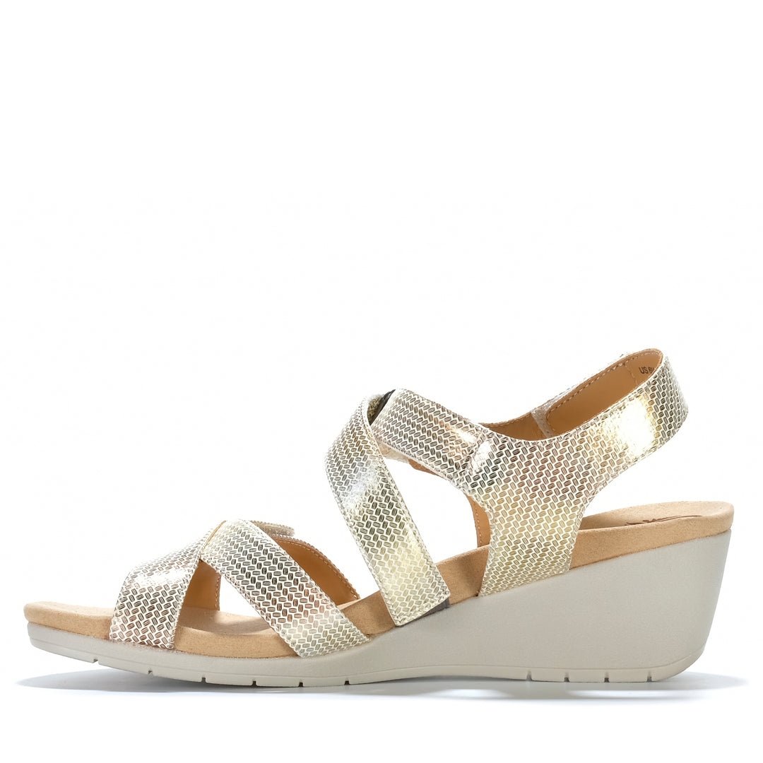 Revere Casablanca Metallic Interest Womens Sandals