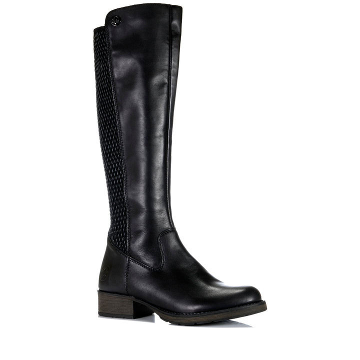 Rieker Lorne Z9591/00 Schwarz Black Womens Boots