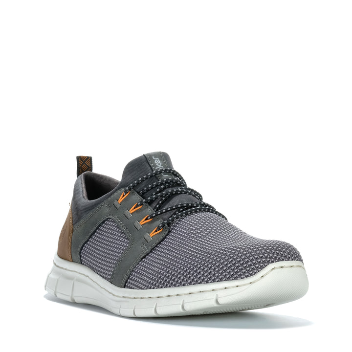Rieker Nantucket B7796/42 Grey Mens Shoes