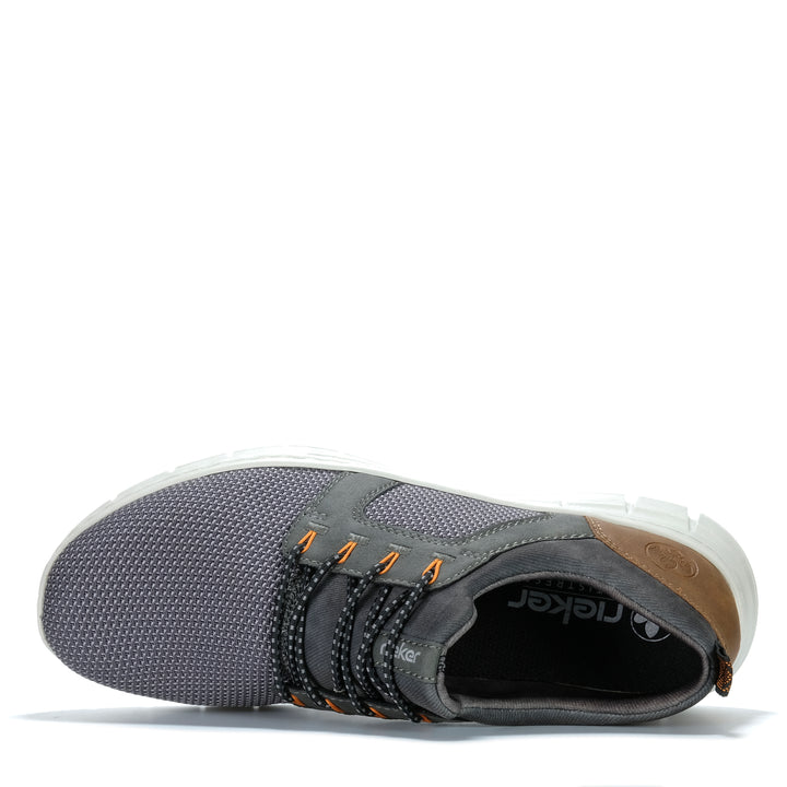 Rieker Nantucket B7796/42 Grey Mens Shoes
