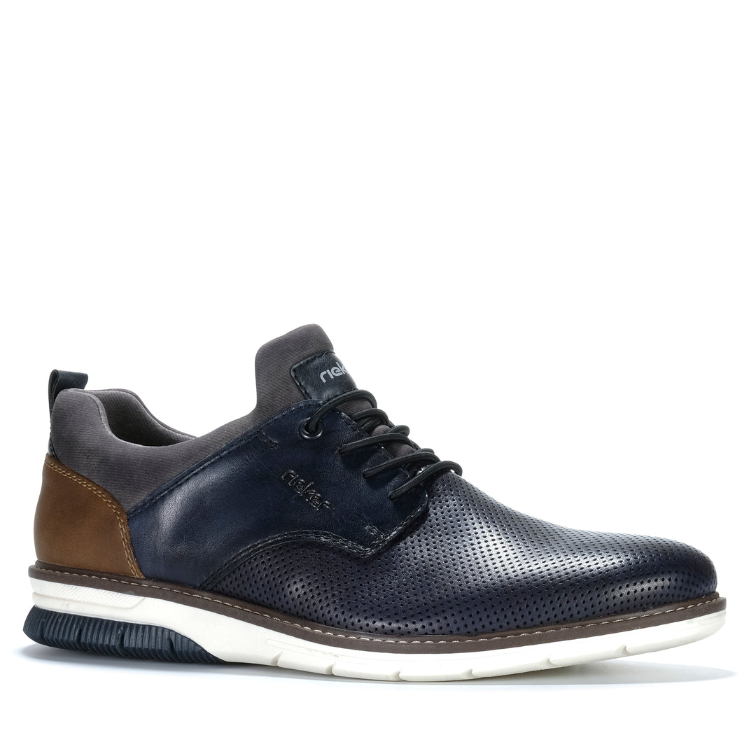 Rieker Noyes 14450/15 Blue Mens Shoes