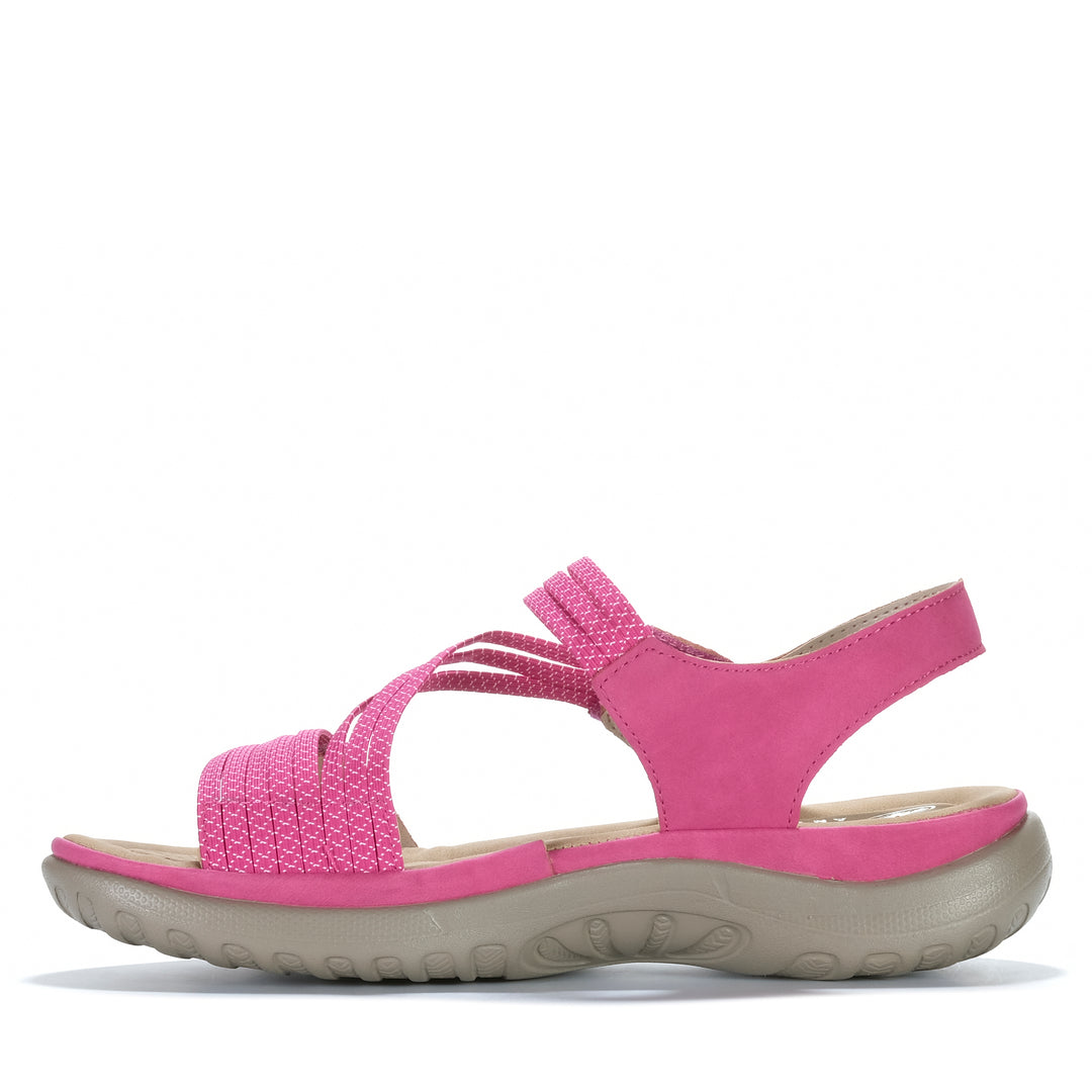 Rieker Vegas 64870/31 Pink Womens Sandals