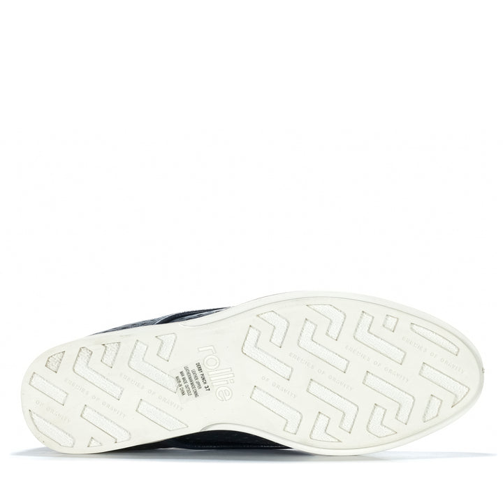 Rollie Derby Punch Navy Tumble Womens Sneakers