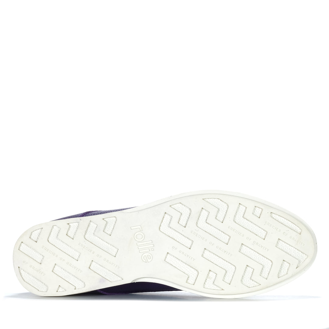 Rollie Derby Super Soft Deep Violet Womens Sneakers