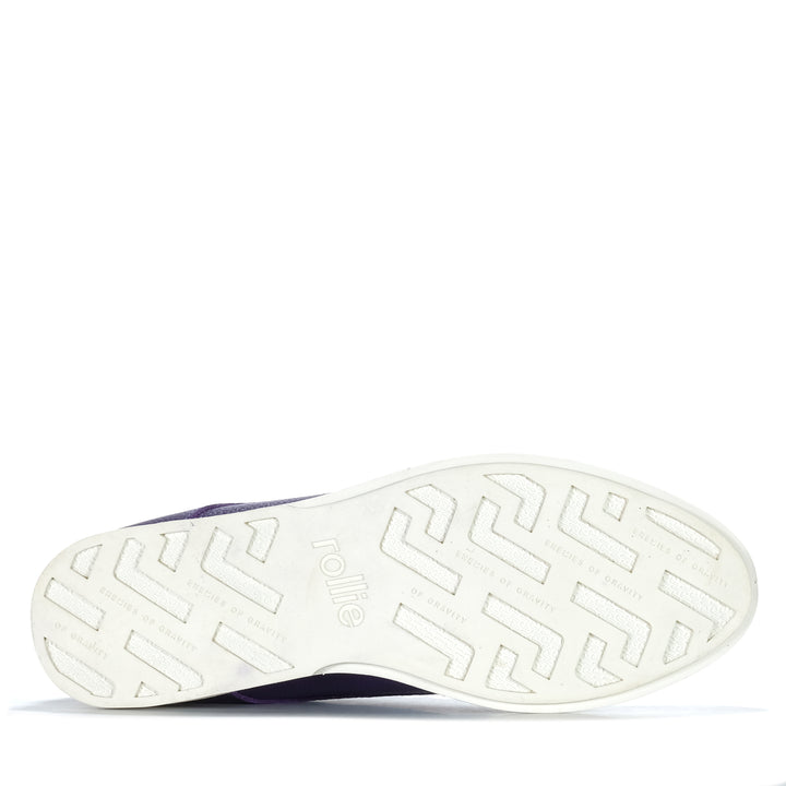 Rollie Derby Super Soft Deep Violet Womens Sneakers