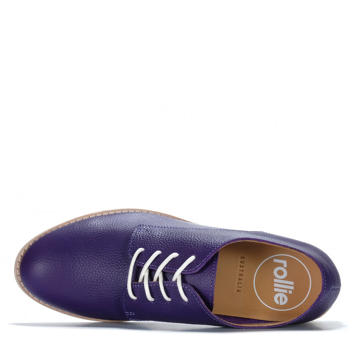 Rollie Derby Super Soft Deep Violet Womens Sneakers