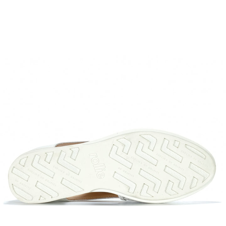 Rollie Sidecut Punch White Womens Sneakers