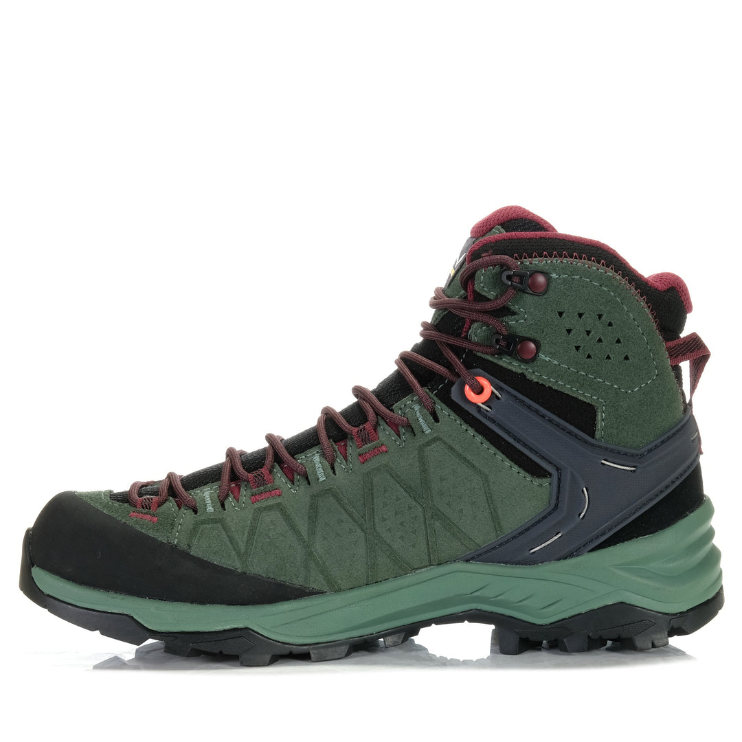 Salewa Alp Trainer 2 Mid GTX Womens Duck Green/Rhododendron, 5 uk, 5.5 uk, 6 uk, 6.5 uk, 7 uk, 7.5 uk, 8 uk, green, hiking, salewa, sports, womens