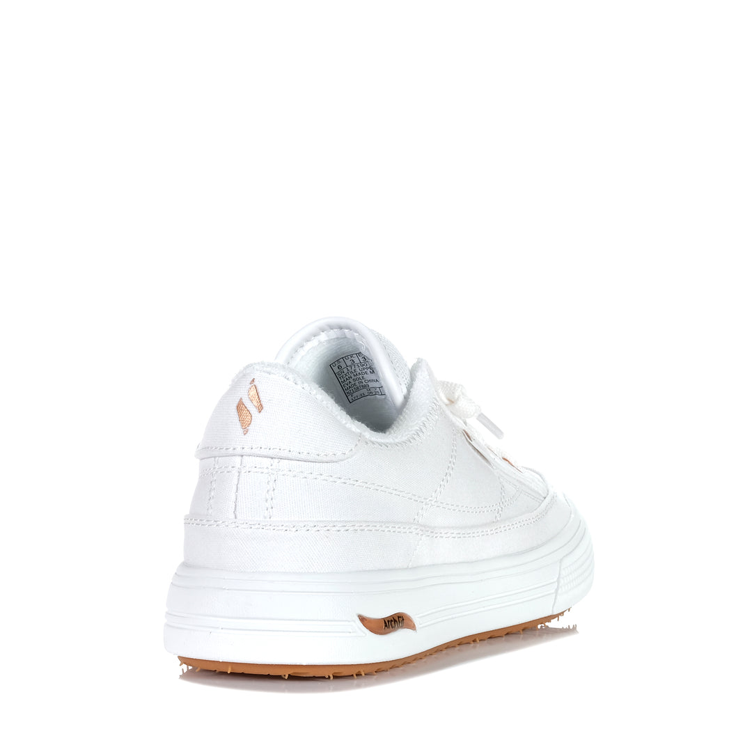 Skechers Arch Fit Arcade - Meet Ya There White 177190 Womens Sneakers