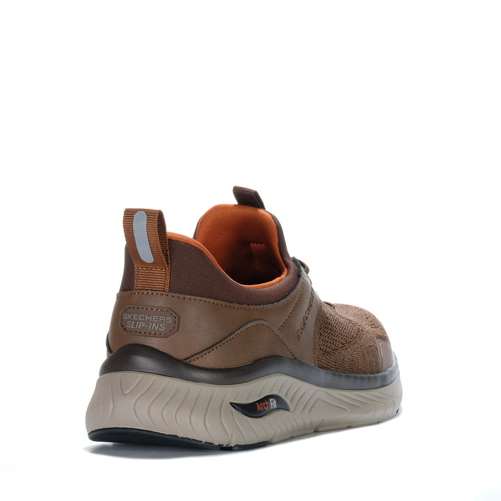 Skechers Arch Fit Crosser - Emeric Brown 205340 Mens Shoes