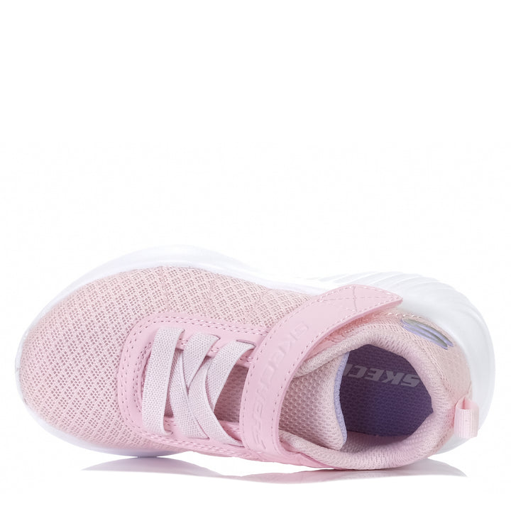 Skechers Bounder - Cool Cruise 303550L Blush, 1 US, 11 US, 12 US, 13 US, 2 US, 3 US, 4 US, kids, pink, shoes, Skechers, youth