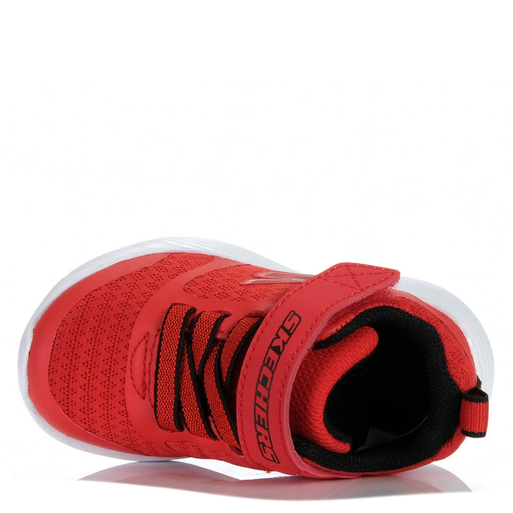 Skechers Dyna-Lite - Goltran 405096N Red/Black Toddler Sports