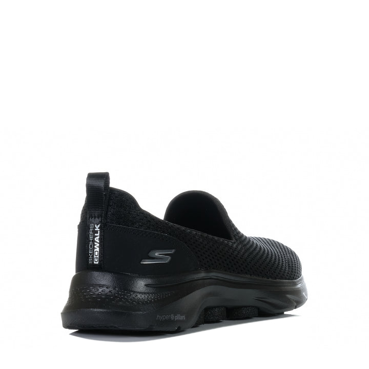 Skechers GOwalk 7 - Razi 125209 Black/Black Womens Sports