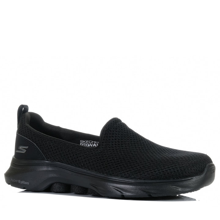 Skechers GOwalk 7 - Razi 125209 Black/Black Womens Sports