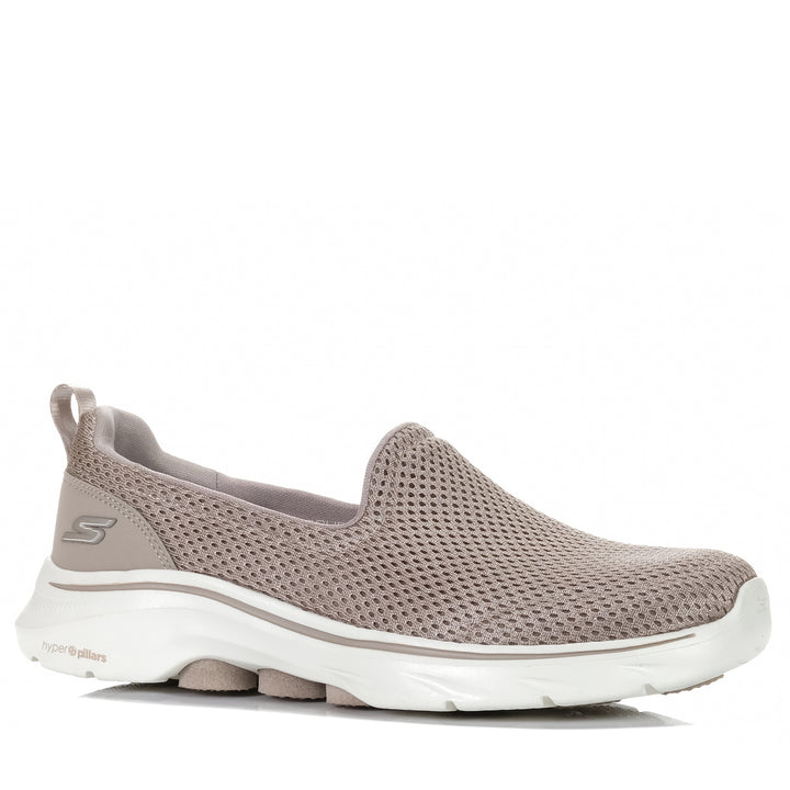 Skechers GOwalk 7 - Razi 125209 Taupe, 10 US, 11 US, 6 US, 7 US, 8 US, 9 US, Skechers, sports, taupe, walking, womens