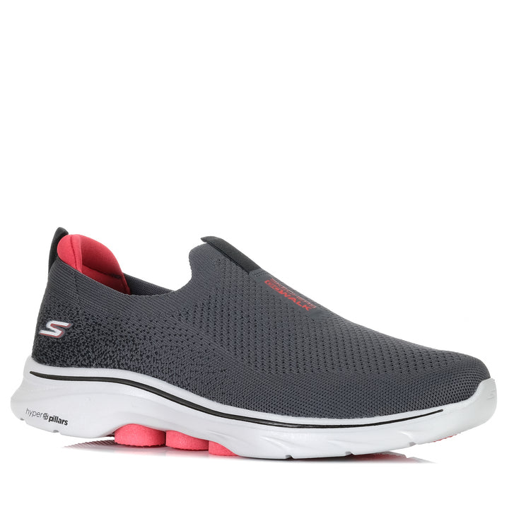 Skechers GOwalk 7 216633 Charcoal/Black Mens Sports