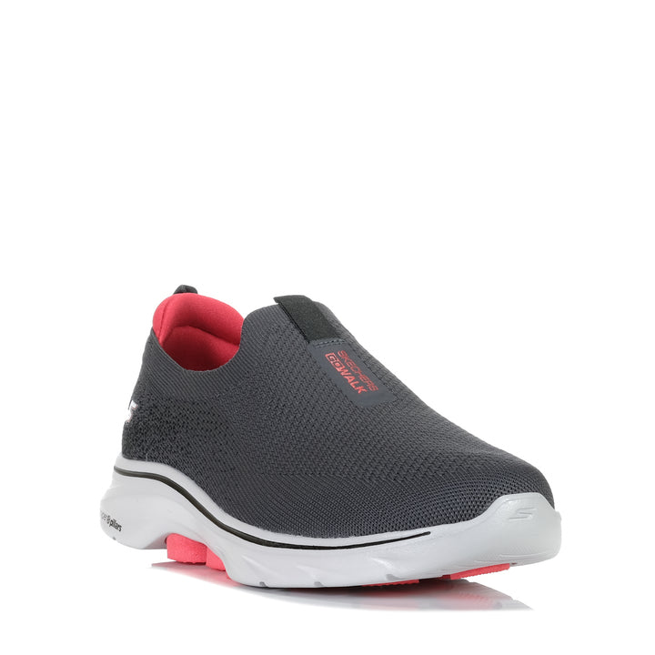 Skechers GOwalk 7 216633 Charcoal/Black Mens Sports
