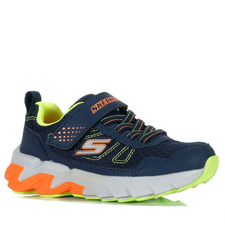 Skechers Kids' Elite Sport Field 403973L Navy/Charcoal Youth Shoes