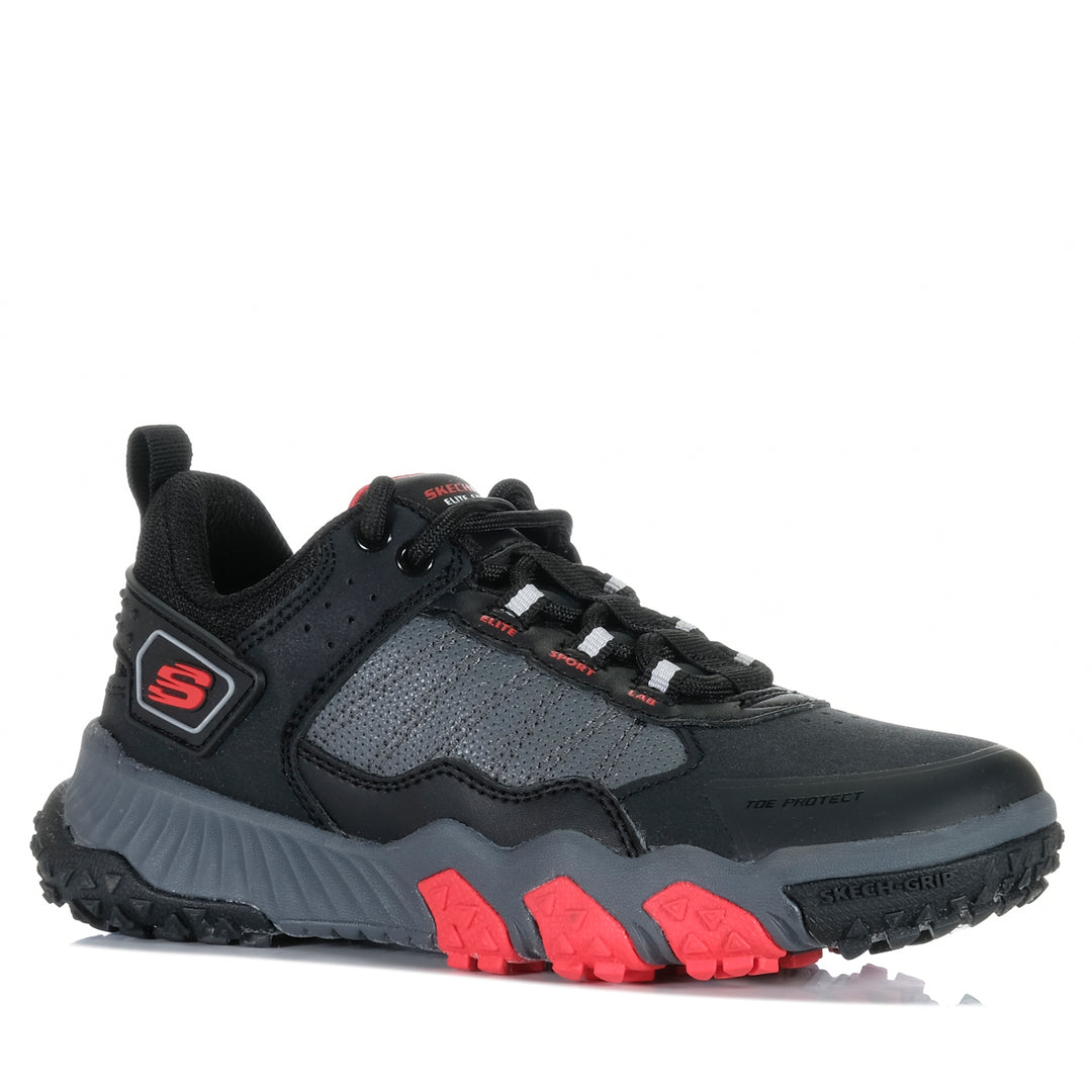 Skechers Kids' Elite Sport Field 403973L Black/Grey Youth Shoes