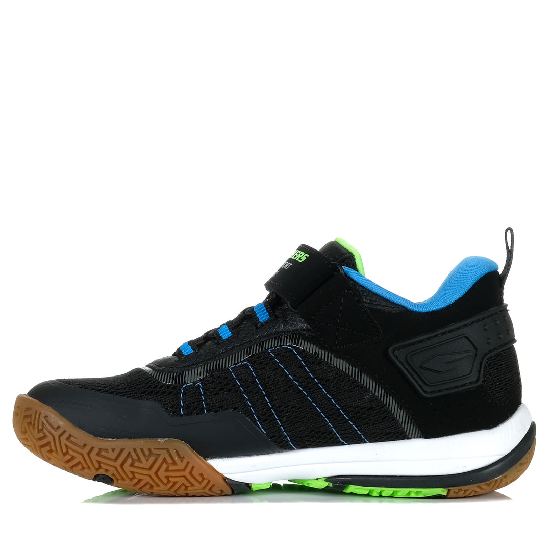Skechers Kids' Skechers Elite Sport Court 403968L Black/Blue Youth Sports