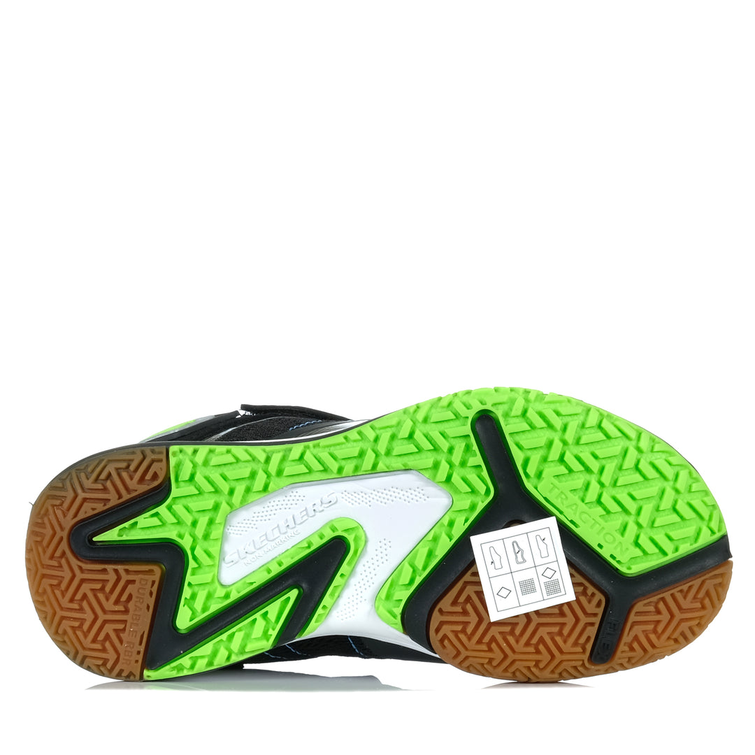 Skechers Kids' Skechers Elite Sport Court 403968L Black/Blue Youth Sports