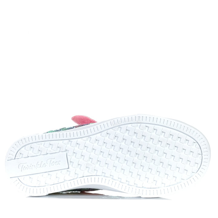 Skechers Kids' Twinkle Sparks - Sequin Party 314812L Pink/Multi Youth Shoes