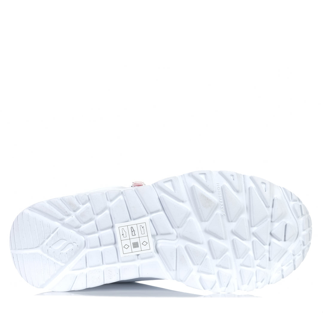 Skechers Kids' Uno Lite - Easy Zip 310387L White Youth Shoes