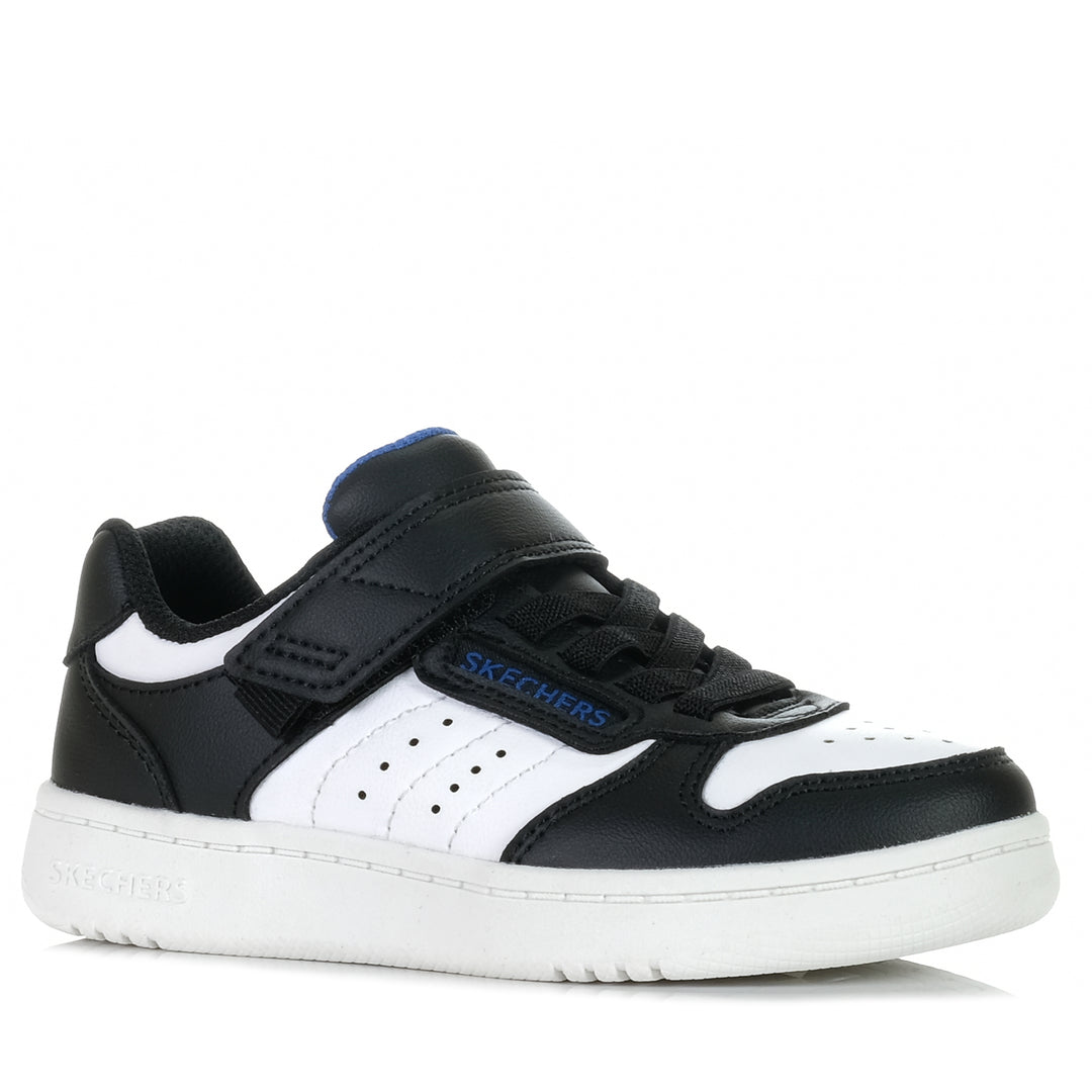 Skechers Quick Street 405638L Black/White Youth Shoes