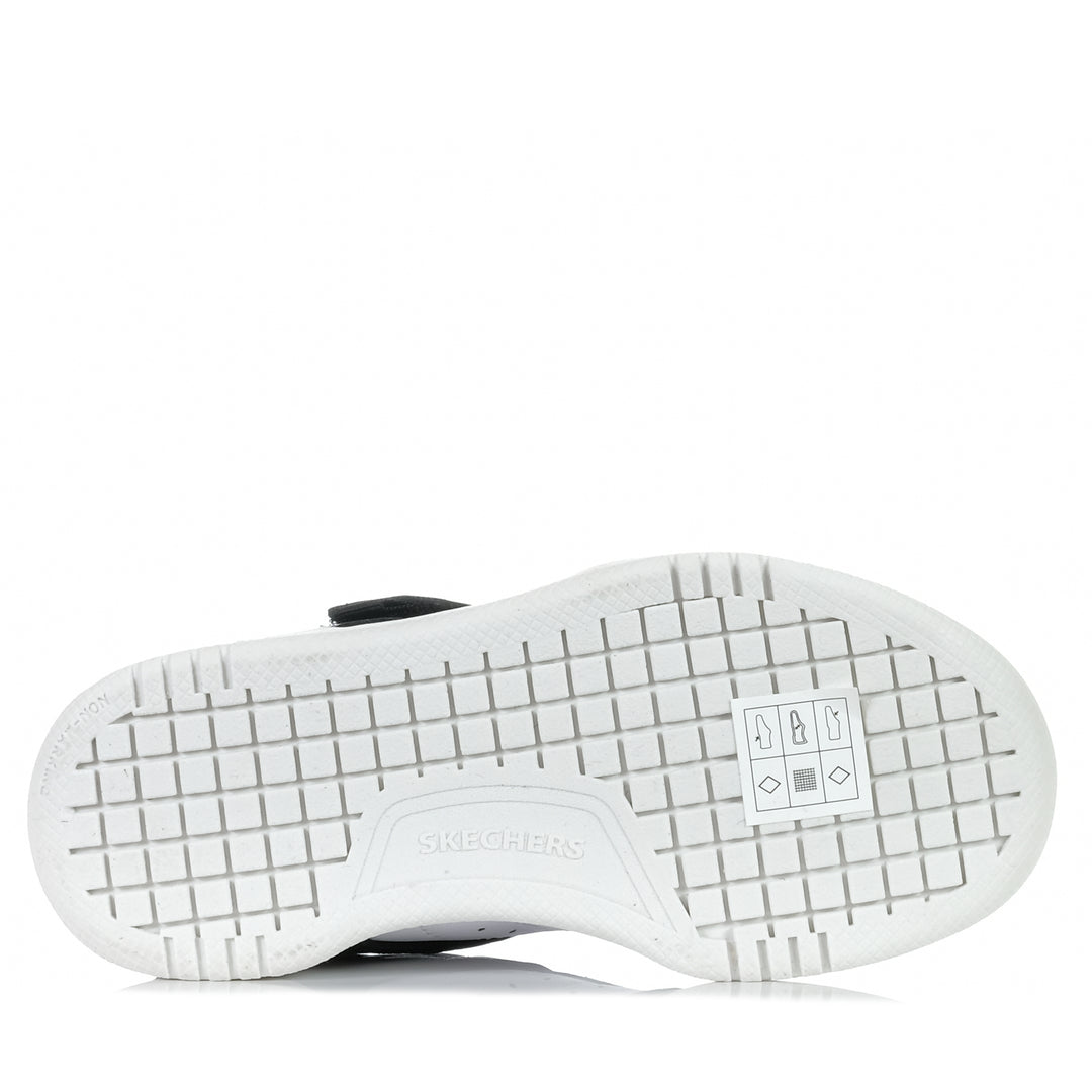 Skechers Quick Street 405638L Black/White Youth Shoes