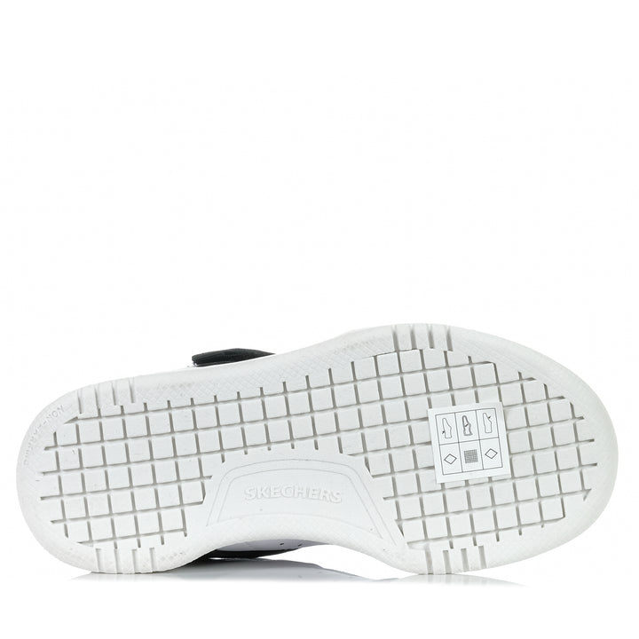 Skechers Quick Street 405638L Black/White Youth Shoes
