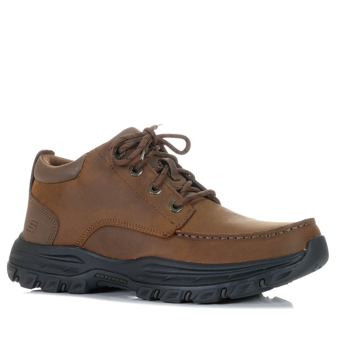 Skechers Relaxed Fit: Knowlson - Marsher 204922 Dark Brown, 10 US, 11 US, 12 US, 13 US, 8 US, 9 US, boots, brown, casual, mens, Skechers